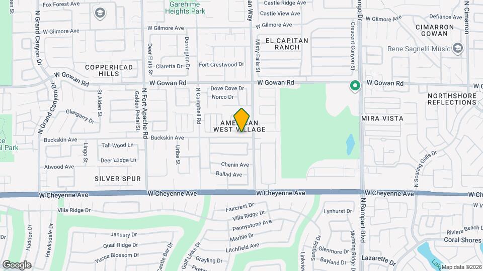 8829 Cornwall Glen Ave Map and Location Details