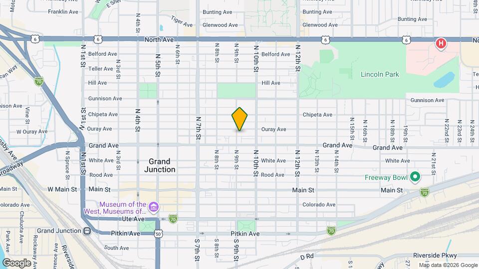 424 N 9th St Map and Location Details
