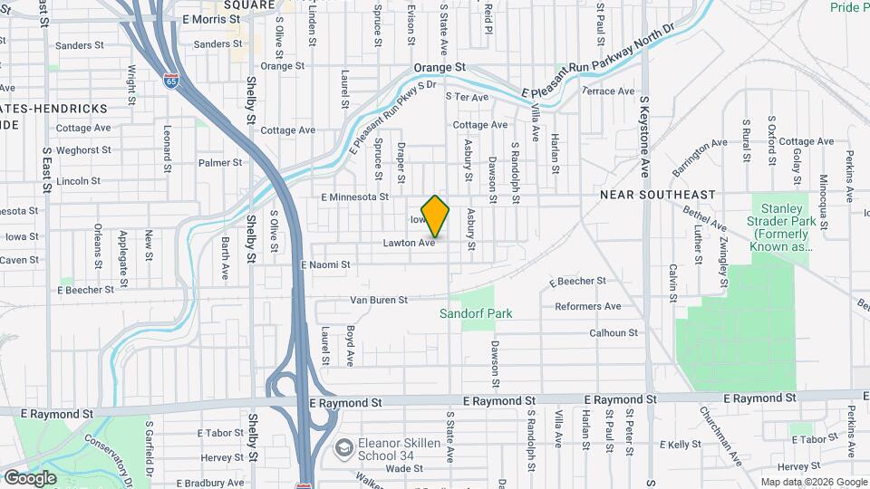 1635 Lawton Ave Map and Location Details