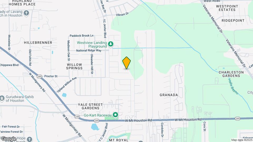 2514 Hawthorn Park Ct Map and Location Details