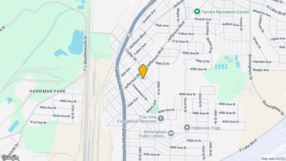 4329 Pulaski St Map and Location Details