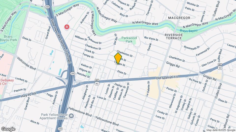 6161 Culberson St Map and Location Details