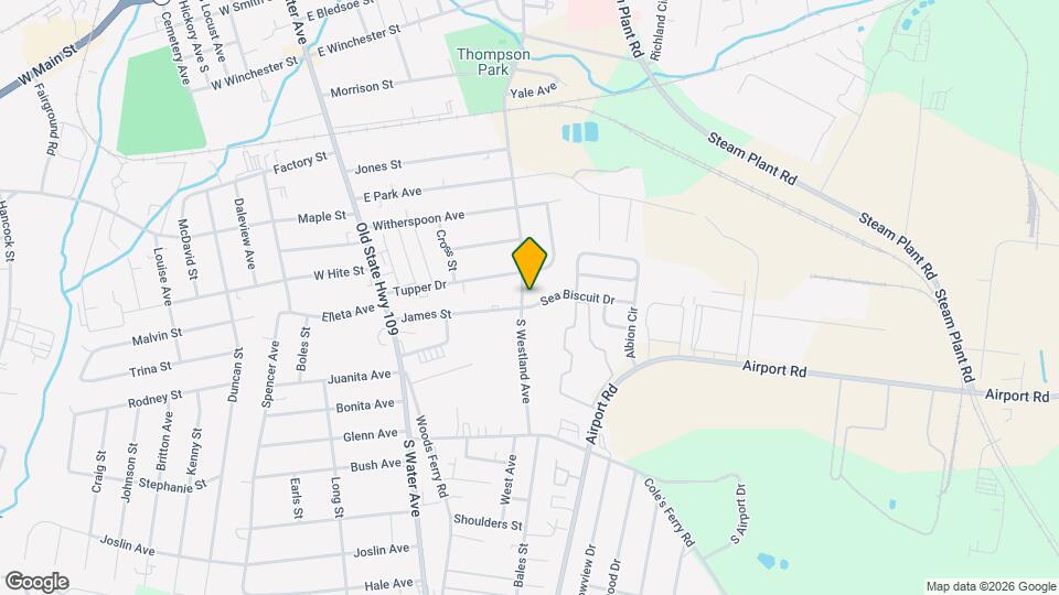 839 S Westland Ave Map and Location Details