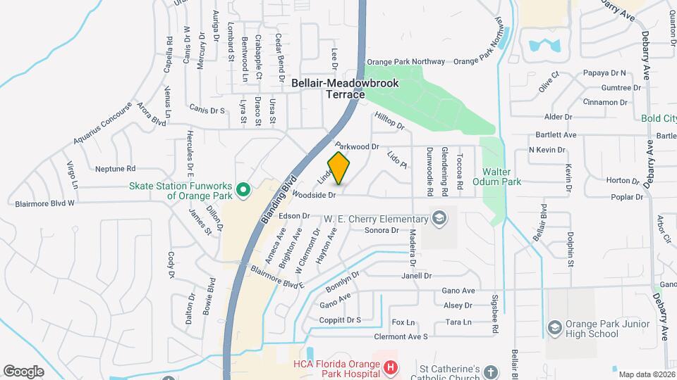 255 Woodside Dr Mapa y Detalles de la Ubicación