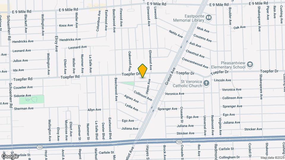 14959 Lincoln Ave Map and Location Details