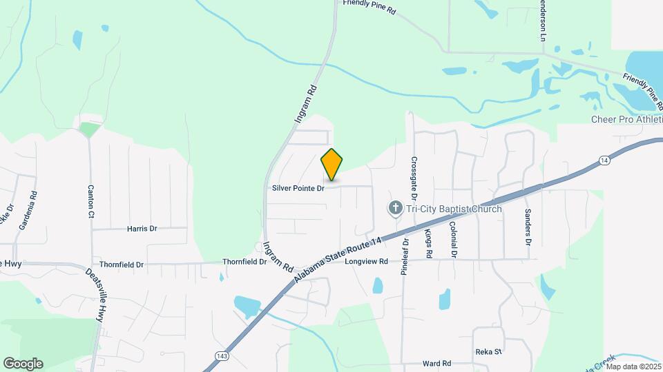 265 Silver Pointe Dr Map and Location Details