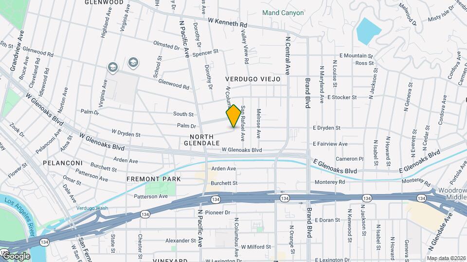 401 Dryden Complex Map and Location Details