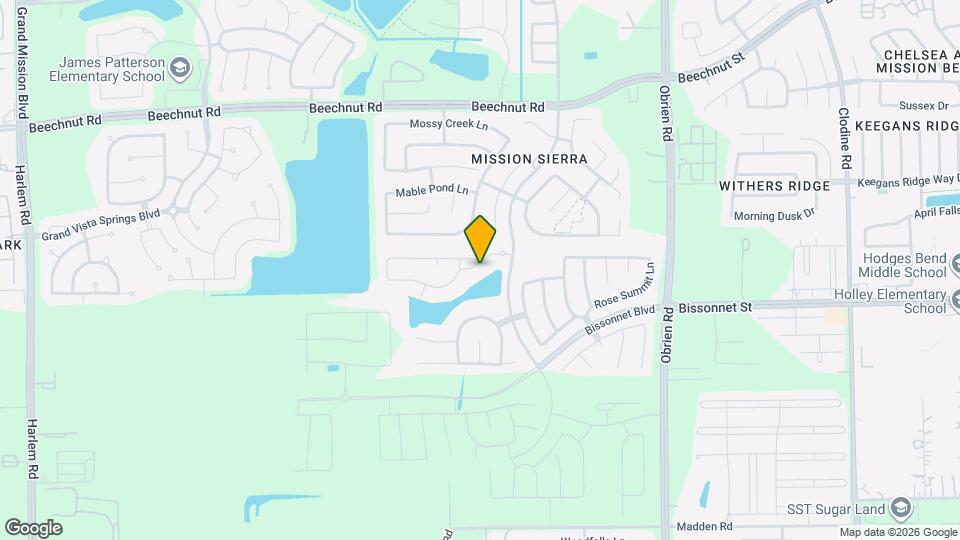 18003 Dalton Shadow Ln Mapa y Detalles de la Ubicación