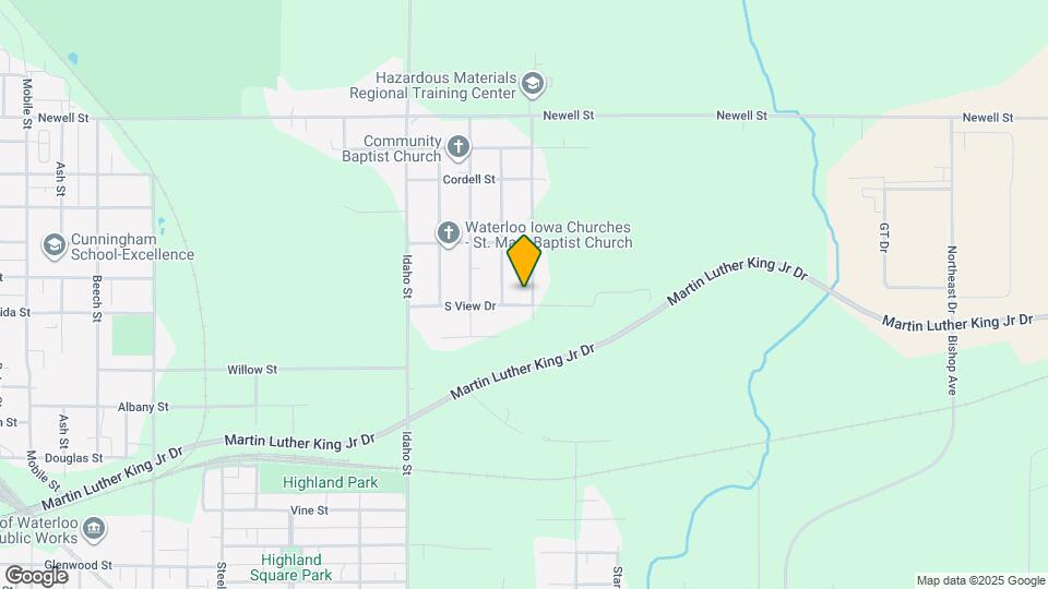 1911 Spring View St Map and Location Details