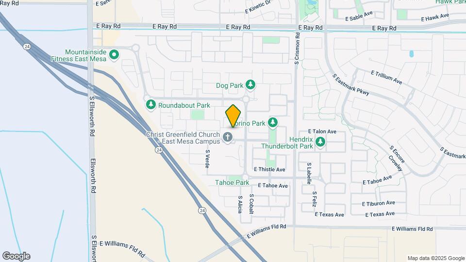 9743 E Torino Ave Map and Location Details