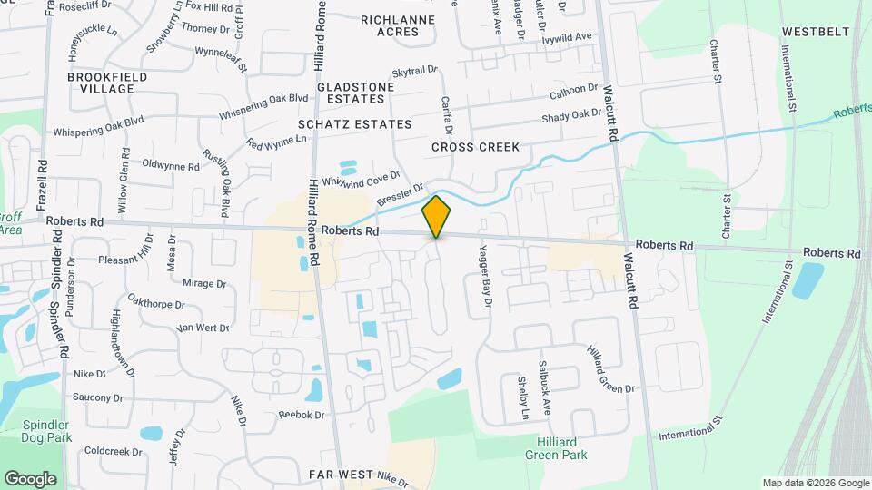 Saddlebrook Apartments Map and Location Details