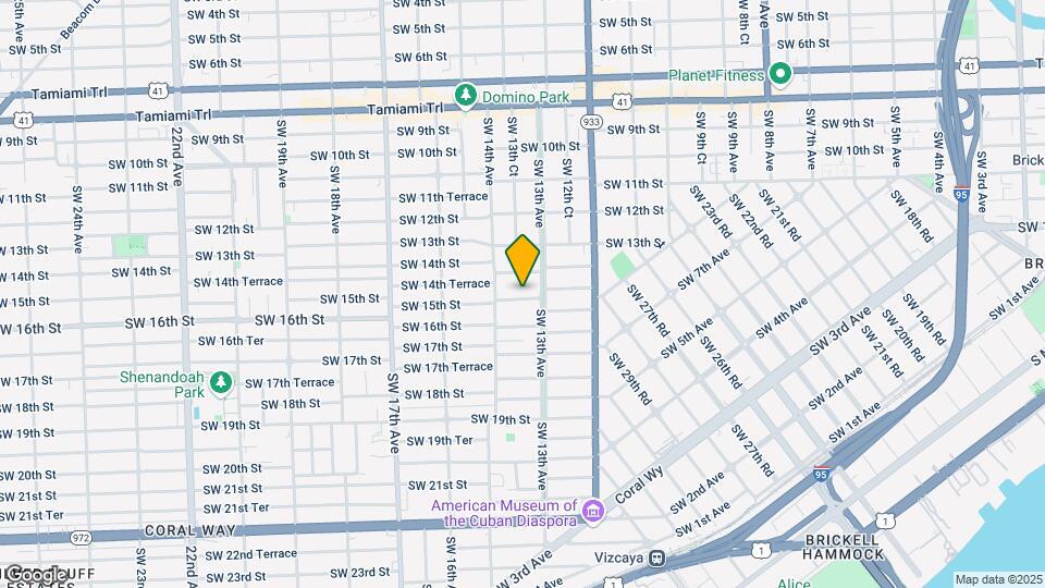 1337 SW 15th St Map and Location Details