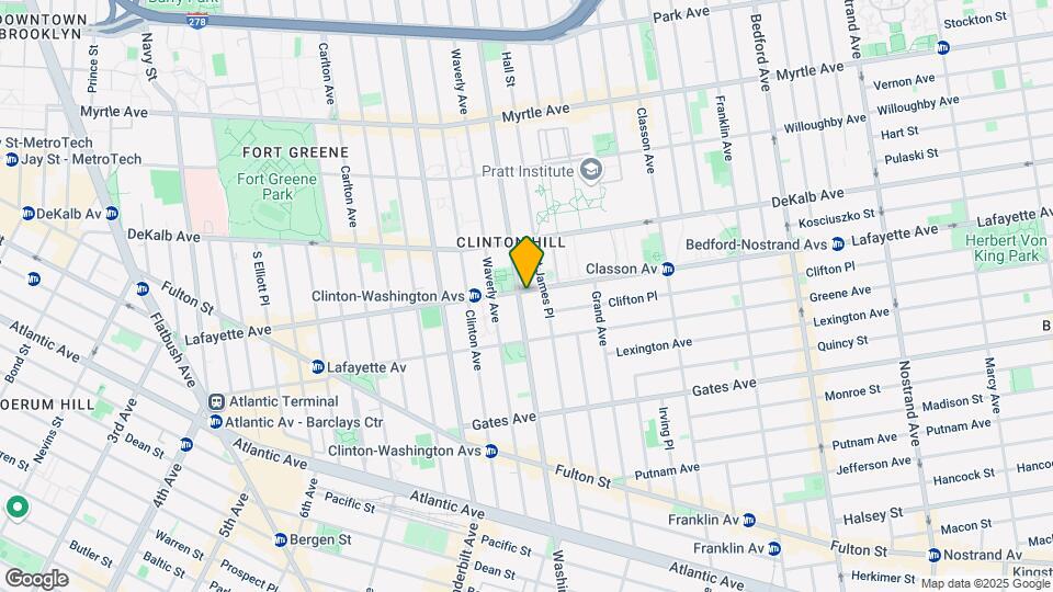 260 Lafayette Ave Map and Location Details