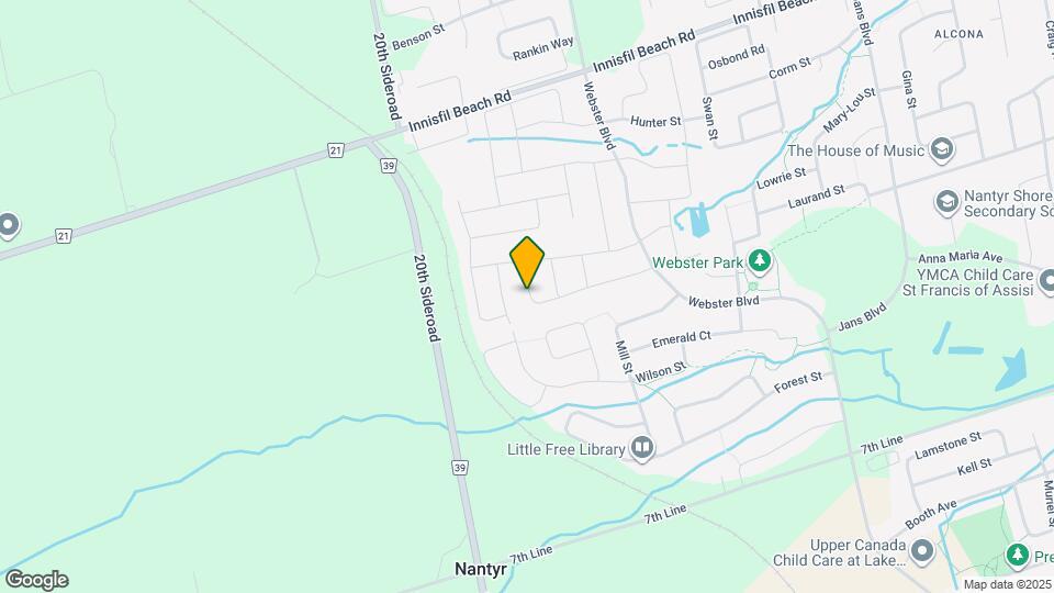 1475 Blackmore St Map and Location Details