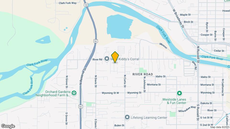 614 Luella Ln Map and Location Details