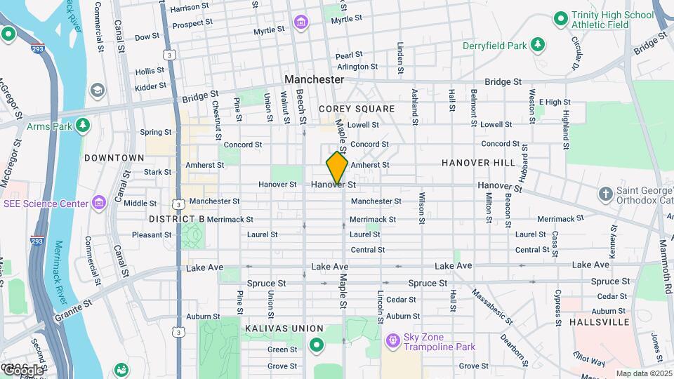 319 Hanover St Map and Location Details