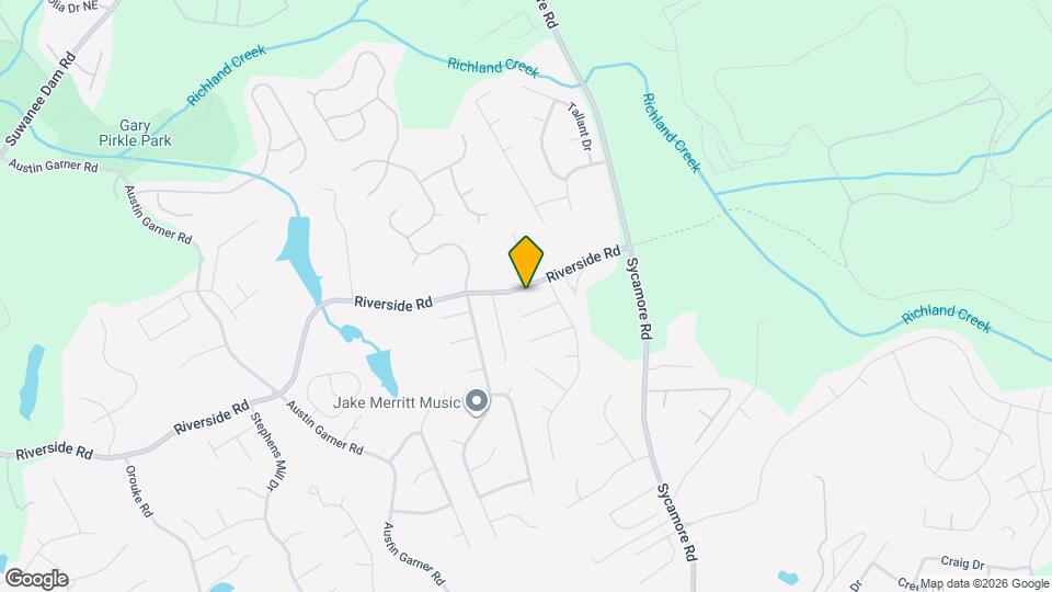 1155 Riverside Trce Map and Location Details