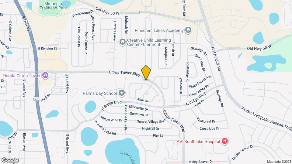 1408 Muir Cir Map and Location Details