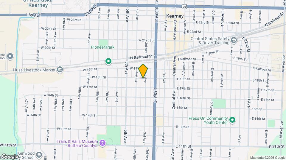 1724 3rd Ave Mapa y Detalles de la Ubicación