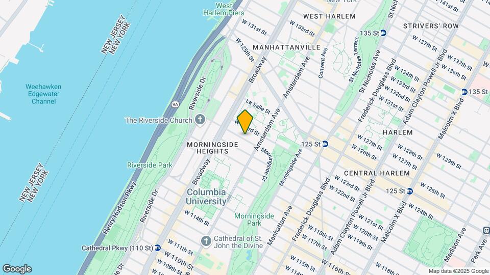 515 W 122nd St-Unit -32 Map and Location Details