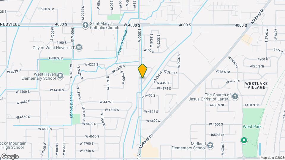4279 S 3475 W Map and Location Details