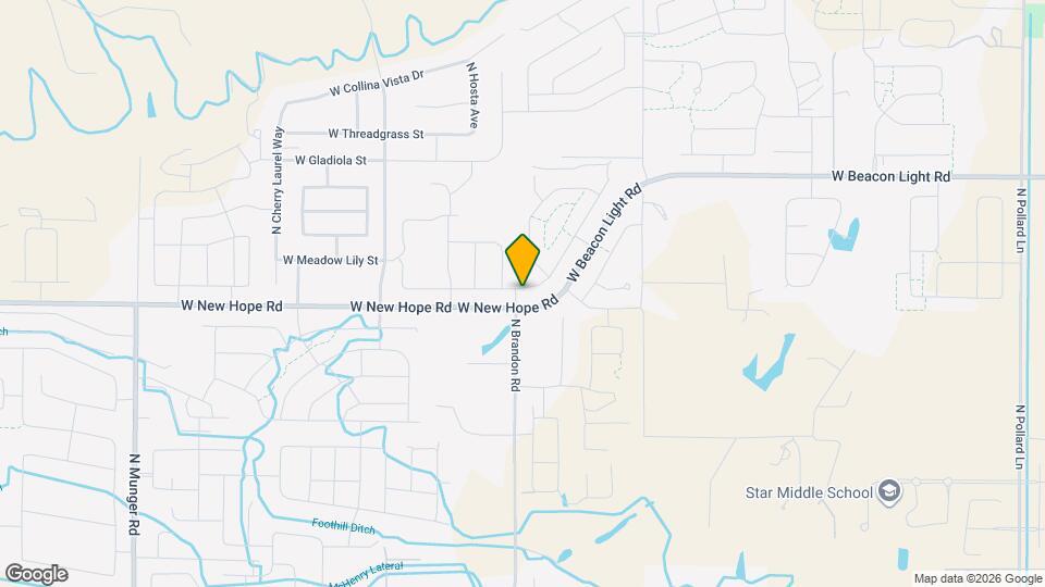 2814 N Cherry Grove Way Map and Location Details