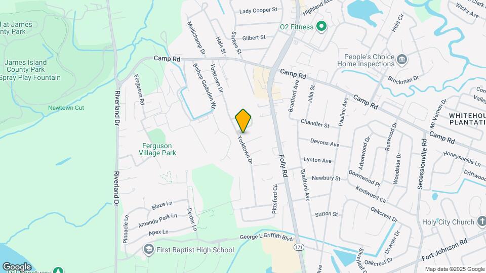 1010 Yorktown Dr Map and Location Details