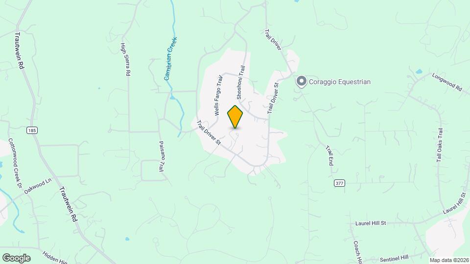 13420 Trail Driver St Map and Location Details