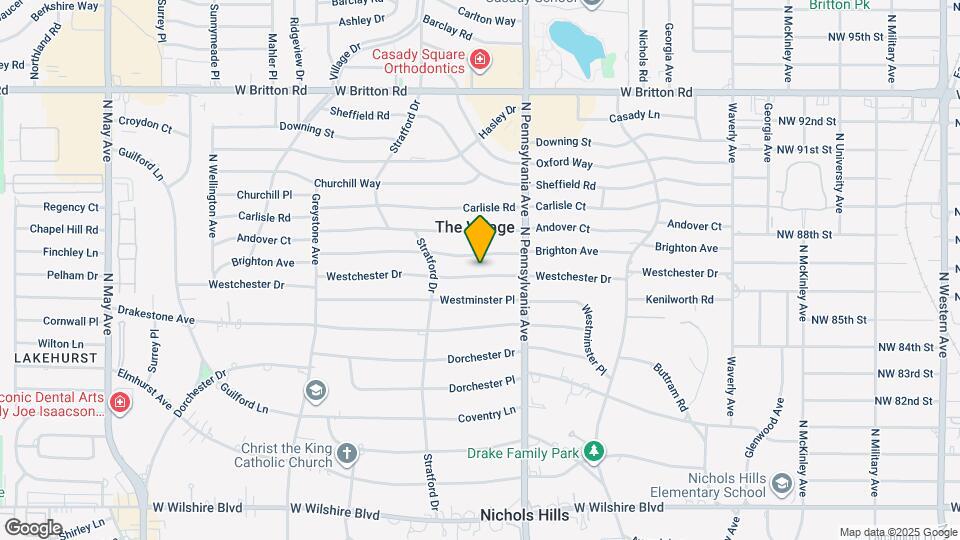 1719 Westchester Dr Map and Location Details