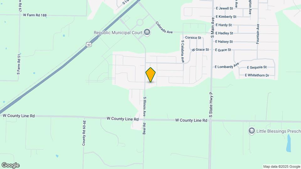 552 W Danielle St Map and Location Details