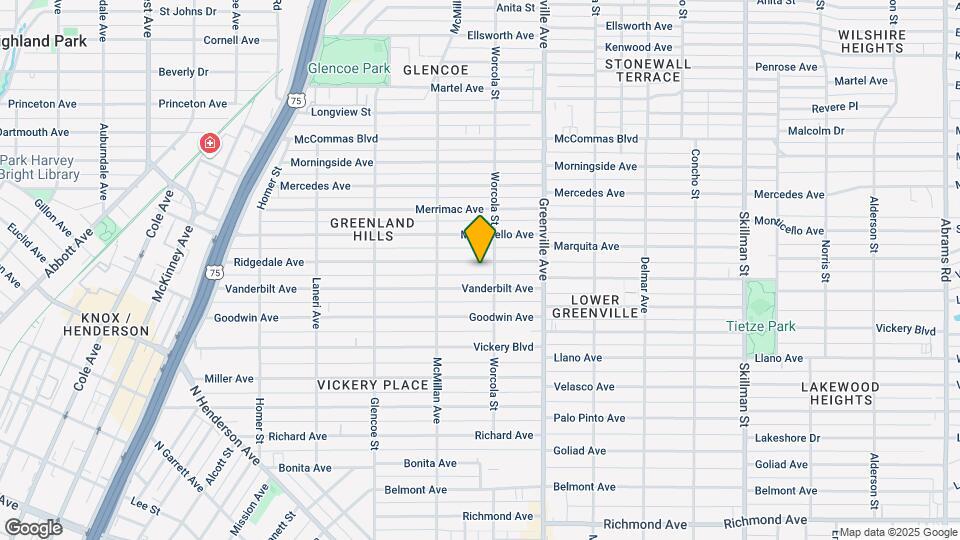 5542 Ridgedale Ave Map and Location Details