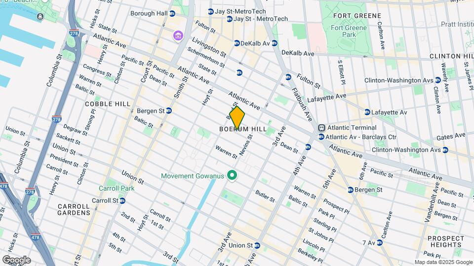 222 Bergen St Map and Location Details