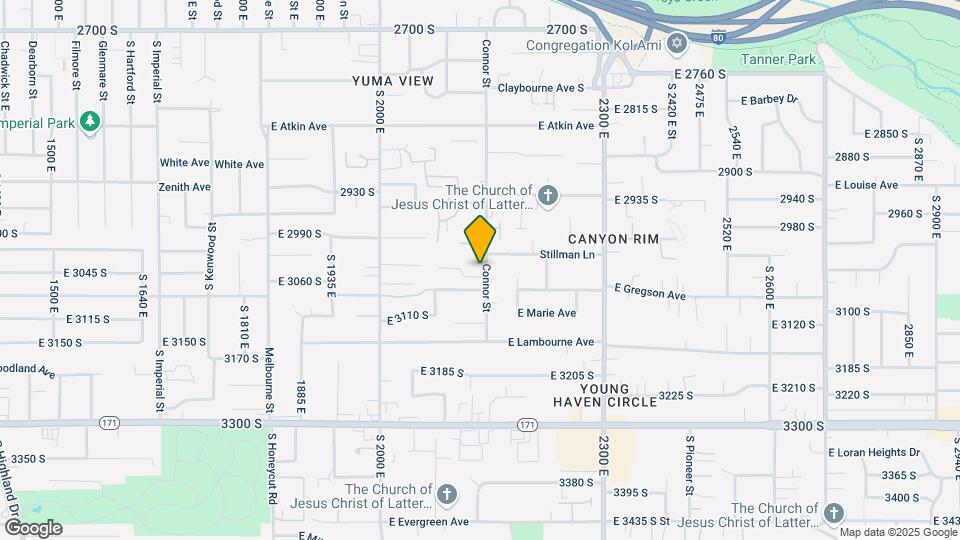 3040 S Connor St Map and Location Details
