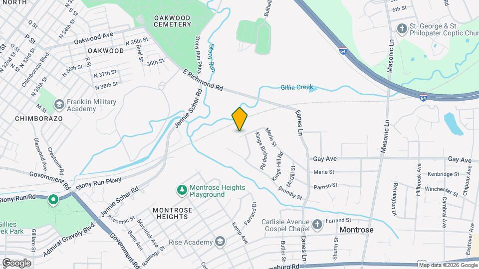 2204 Merle St Map and Location Details