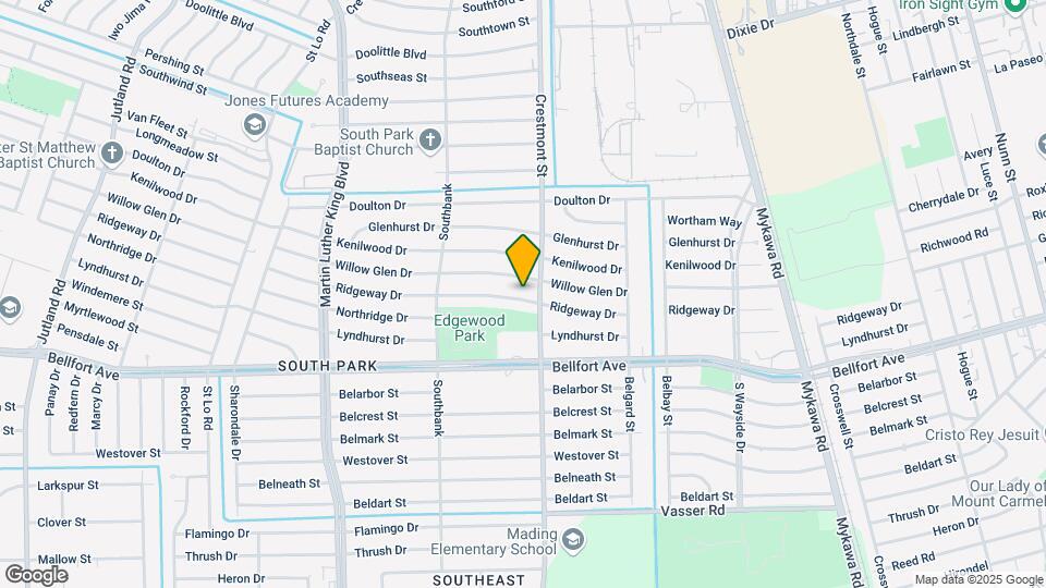 5963 Ridgeway Dr Map and Location Details