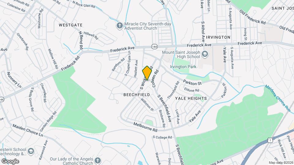4803 Overton St Map and Location Details