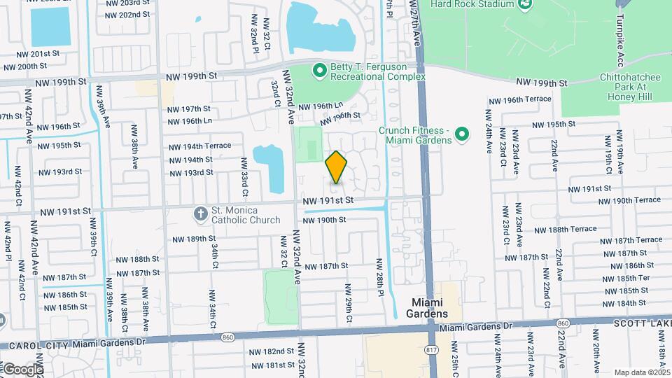 2983 NW 191st Terrace Map and Location Details