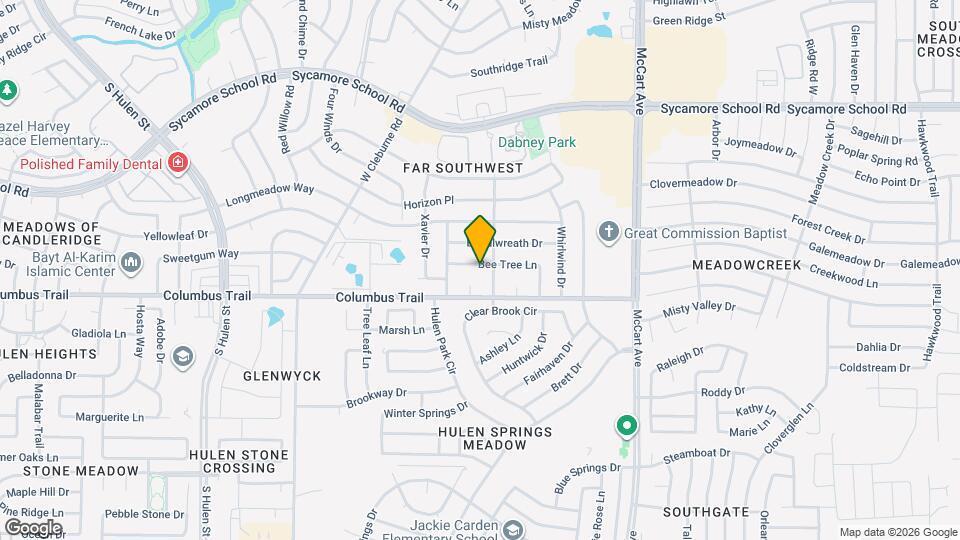3805 Bee Tree Ln Map and Location Details