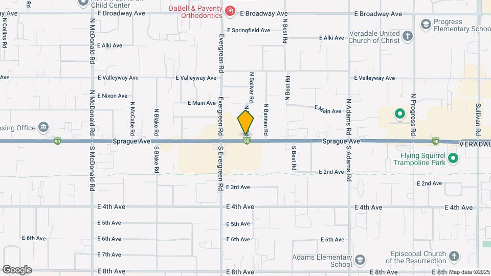 1 N Bolivar Rd-Unit -1 Mapa y Detalles de la Ubicación
