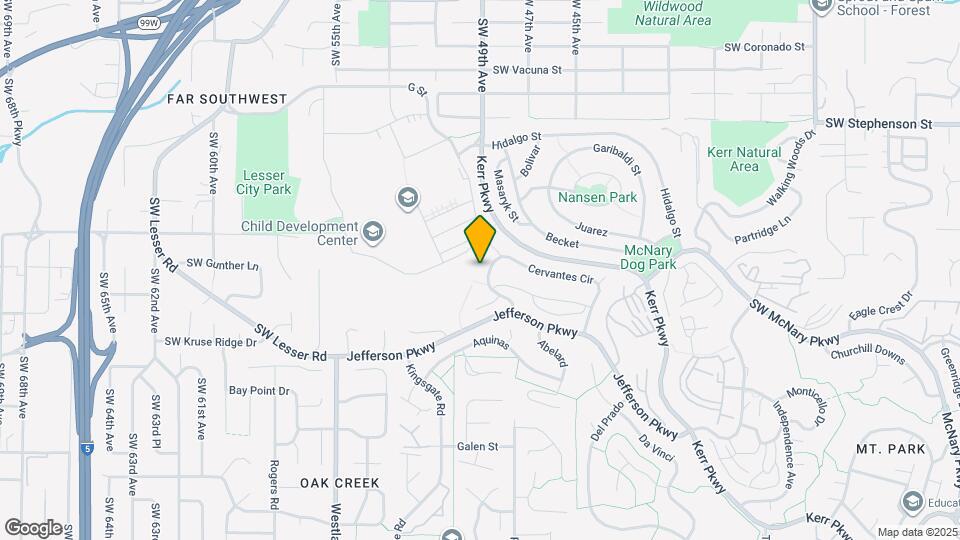 315 Cervantes Cir Map and Location Details