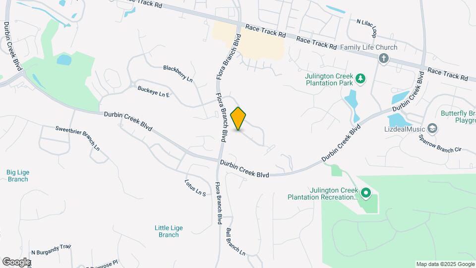 185 Hawthorn Hedge Ln Map and Location Details