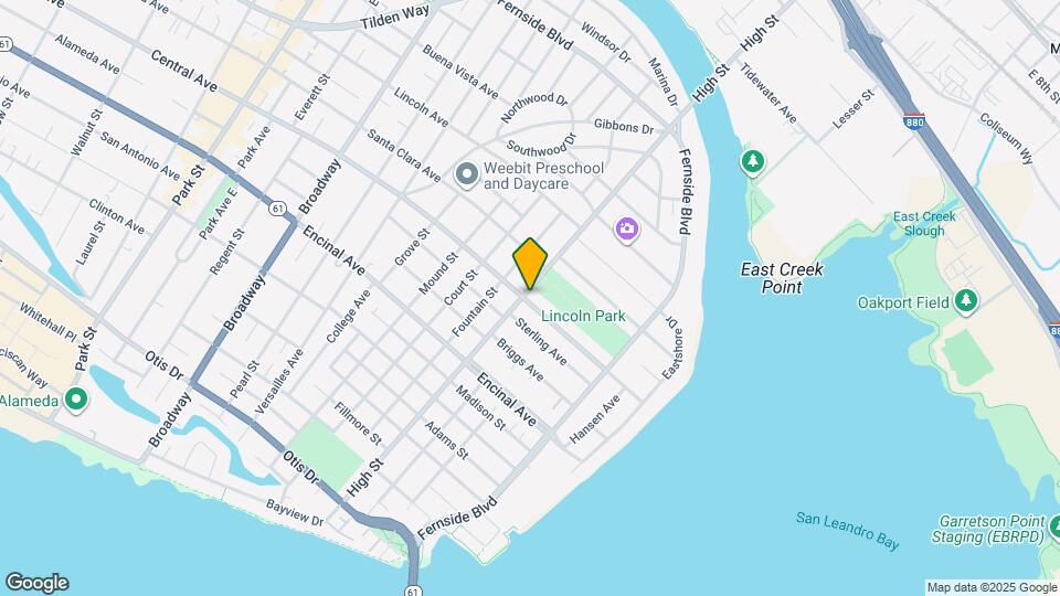 1402 High St, Unit A Mapa y Detalles de la Ubicación