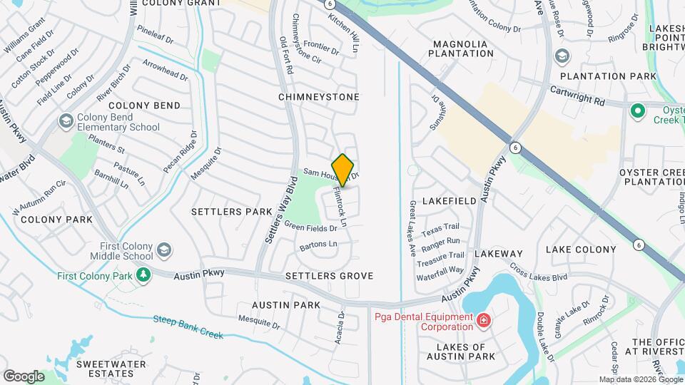 3102 E Heatherock Cir Map and Location Details