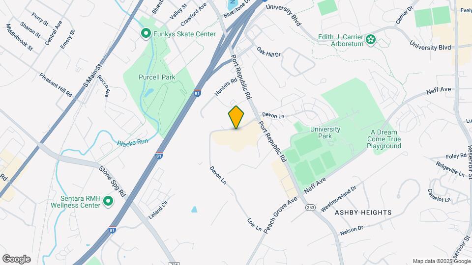 1316 Devon Ln Map and Location Details