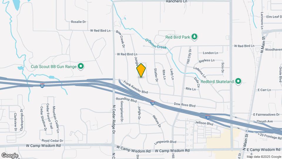 1122 Jungle Dr Map and Location Details