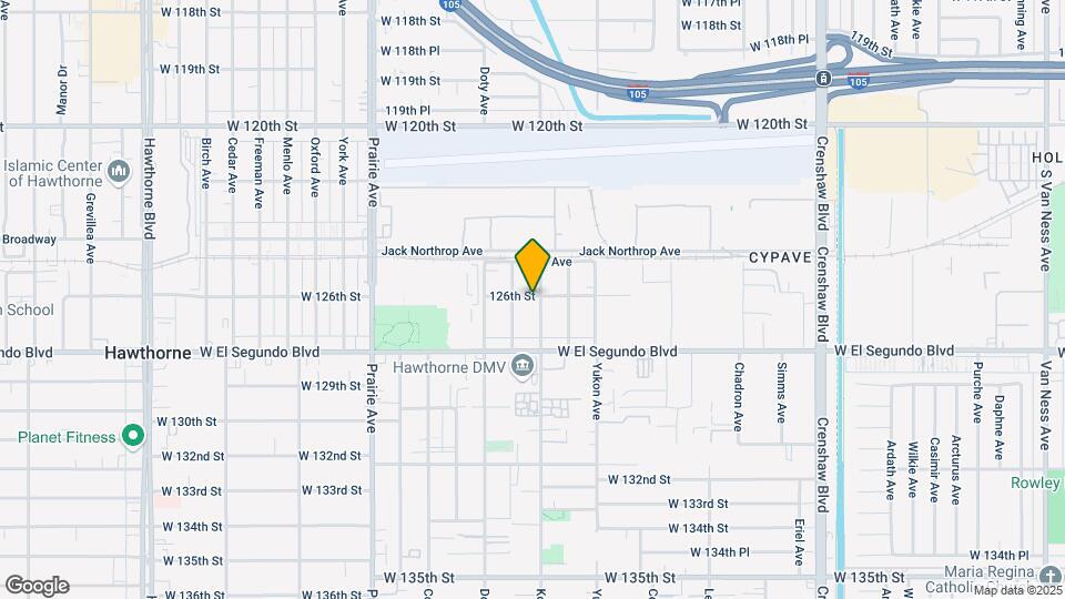 3702 W 126th St Map and Location Details