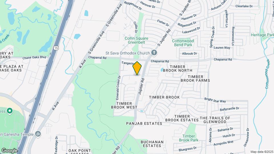 2824 Gooseberry Dr Mapa y Detalles de la Ubicación