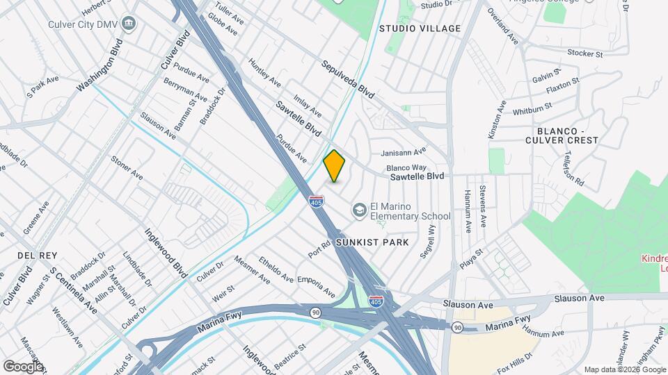 5150 Purdue Ave Map and Location Details