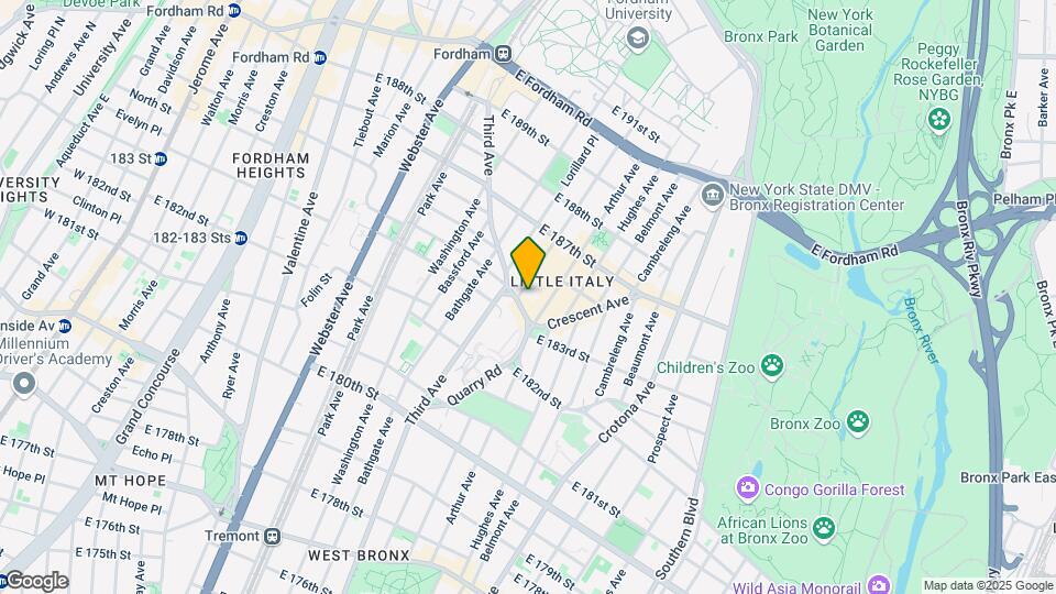 2324 Hoffman St Map and Location Details