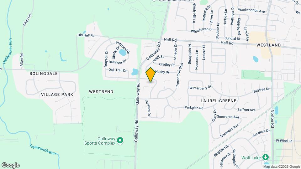 6208 Glencairn Cir Map and Location Details